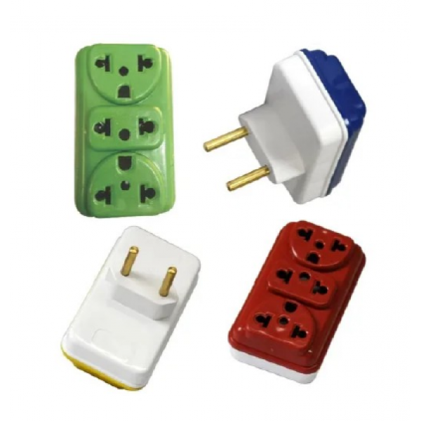 PINO ADAPTADOR TRIPLO