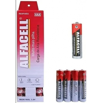 PILHA ALFACELL 3A CAIXA C/60