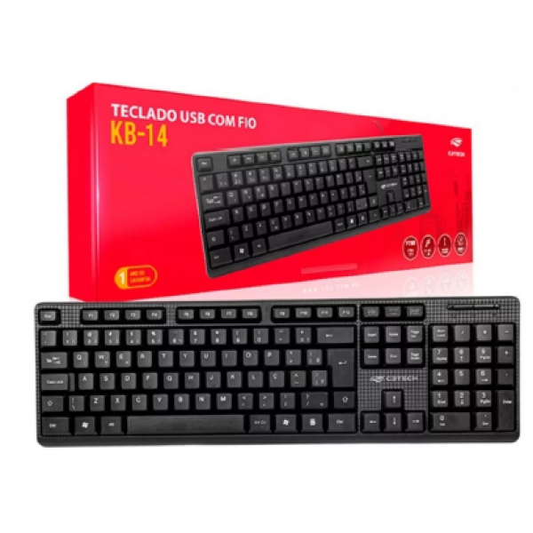 TECLADO PARA COMPUTADOR C/ FIO