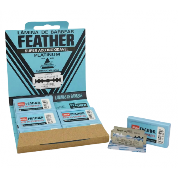 LÂMINA DE BARBEAR FEATHER (CHINESA)