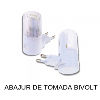 ABAJUR DE TOMADA BIVOLT