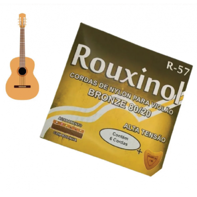 CORDA ROUXINOL VIOLÃO AÇO