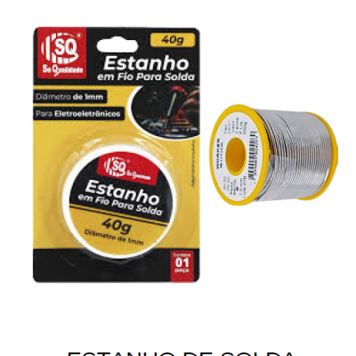 ESTANHO DE SOLDA 30 GRAMAS