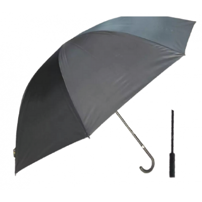 GUARDA CHUVA GRANDE CABO CURVO
